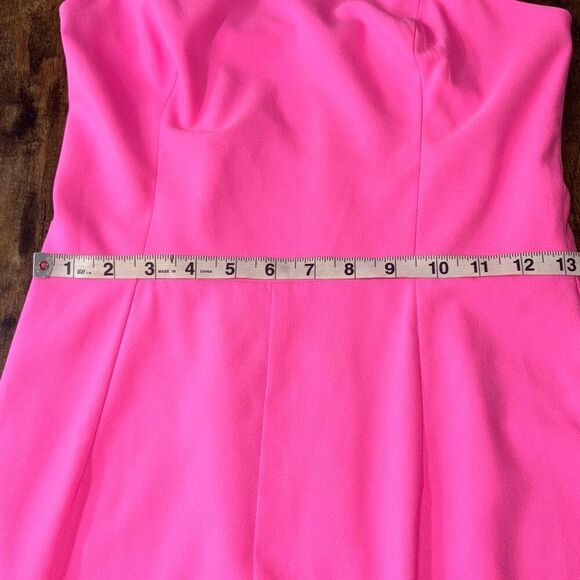 NWT Lilly Pulitzer Eppley Jumpsuit Prosecco Pink Sz 2 flutter/ruffle sleeve - Picture 10 of 11